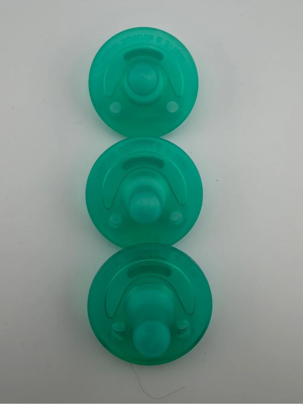 Lot Of 10 Phillips Avent Soothie Pacifiers Baby 0-3months & 3-18 Months